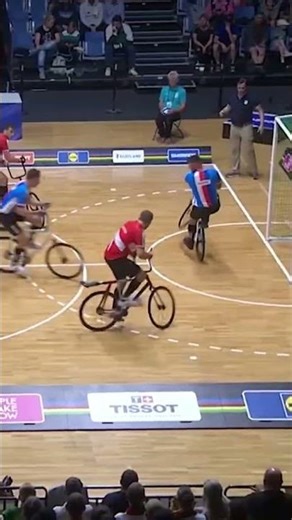 Pure skills and bangers: this is Cycle-ball at its finest! 🚀⚽️ #Cycling #Cycleball #IndoorCycling