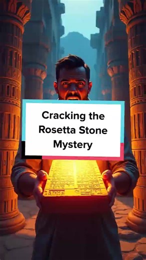 Discover how a single ancient slab unlocked lost languages! Who knew one artifact could change history? #History #Languages #AncientMysteries #RosettaStone #Discovery