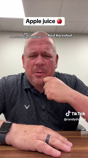 Apple Juice 🍎 Learn how to sign… Let’s go! Let’s learn ASL!🙌🙏🤟 #r...