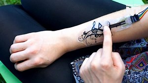 10M views · 8.2K shares | This "electronic skin" lets you control your phone without ever taking it out of your pocket | NowThis | Facebook