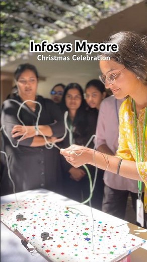 Christmas Celebration at Infosys Mysore Campus | Fun Games, Joy & Festive Vibes 🎄