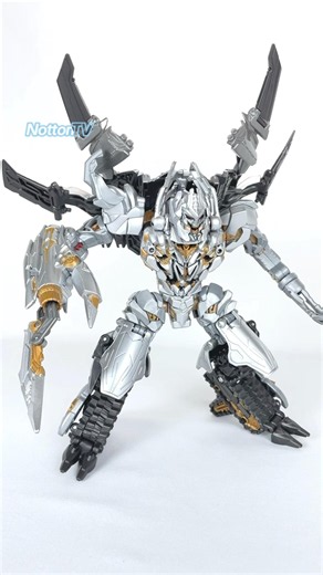 Megatron Transform!(MB) | ムービーザベスト メガトロンを変形させてみた！#transformers #toys #トランスフォーマー #玩具 #nottontv