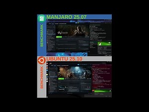 Ubuntu VS Manjaro | Linux Gaming FPS Benchmark Test