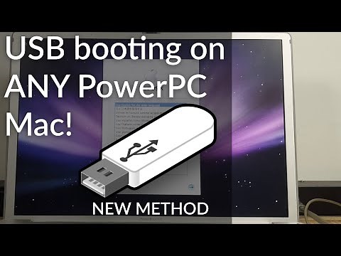 NEW METHOD: How to boot from USB on Most NewWorld PowerPC Macs!