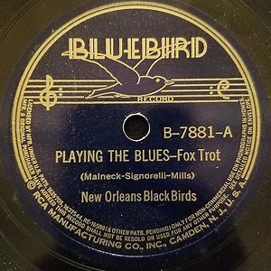 The New Orleans Black Birds - Playing The Blues / Honolulu Blues