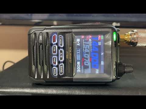 Yaesu FT-5DR Hi Power Test