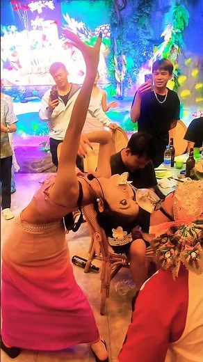 Mesmerizing Live Performance Dance at Colorful Party Event | Viral Stage Show