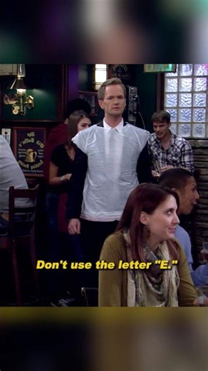 THE NO-E CHALLENGE: Barney Stinson’s Most Difficult Picking Up Mission Ever! 🚫🔤🤣