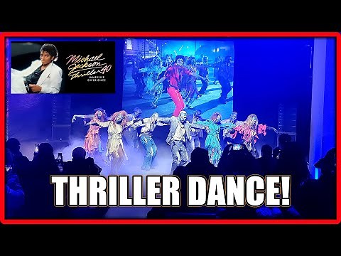 Full Thriller Dance From The Michael Jackson Thriller 40 Immersive Experience NYC