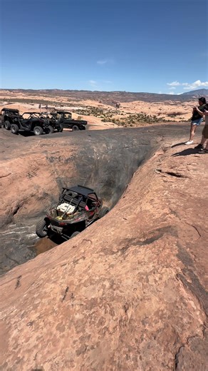 6.5K views · 57 reactions | Sent! No injuries. #moabcowboy #fyp #offroad #4x4offroad #adventure #virals #OutdoorAdventure #moab #nolimits #fblifestyle #sendit | Moab Cowboy Country Off-Road Adventures | Facebook