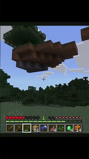 Did I Just Find a Floating Island in Minecraft?