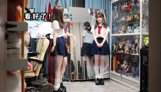 【温】双胞胎の房间3：姐姐教妹妹跳舞？！❤️搞抽象我是认真的