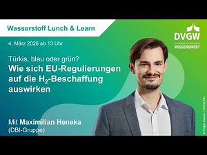 DVGW Hydrogen Lunch & Learn: Turquoise, blue, or perhaps green?