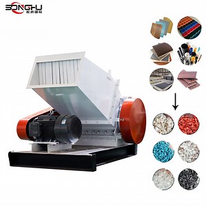 [Hot Item] Industrial Waste Plastic Material Crushing Machine Spc/WPC/PVC Pipe Recycling Crusher