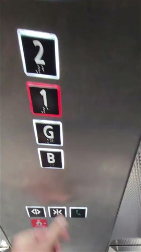 1970s Otis lifts (Mod by Schindler) at Kmart-Hay Street Mall, Perth