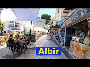 Albir, Near Benidorm, Costa Blanca, Spain. Morning Walking Tour Through Popular Tourist Town 🇪🇸