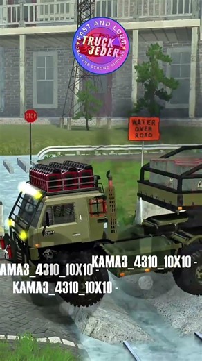 Can it pass? Extreme speed bump test Eps 31 | Mudrunner Truck Beamngdrive