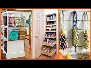 +117✅ Smart Storage ideas that make Small Kitchens feel Twice the Size 😍 and make Feel Calmer Too