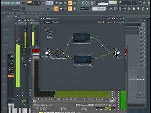 mid side EQ using FL Studio plugins