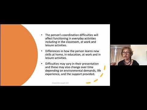 Developmental Coordination Disorder - Professor Amanda Kirby