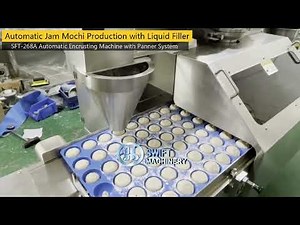 Jam Mochi Making Machine with Automatic Panner System