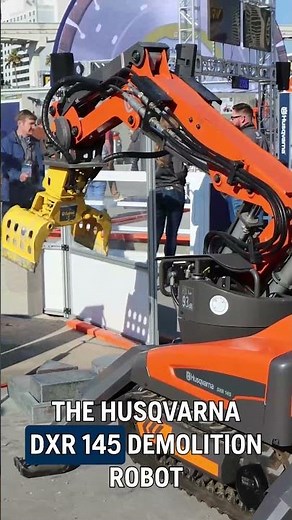 Limited Series Product Spotlight | Husqvarna DXR 145 Demolition Robot