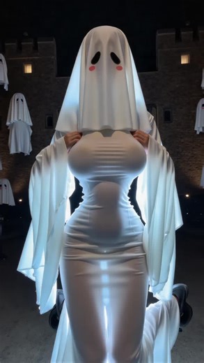 #girlfired #weengirl #ghostcosplay #cos | ghost costume