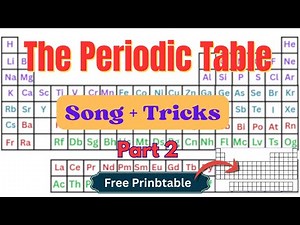 The Periodic Table Song + Tricks Part - 2