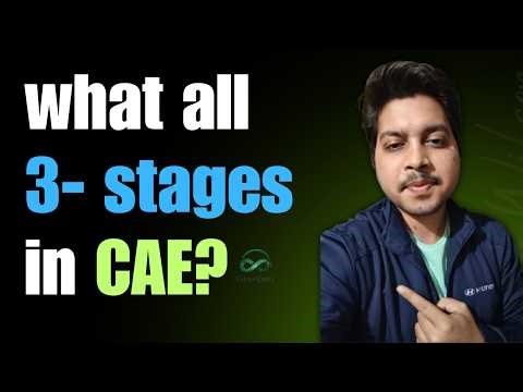 CAE Process Explained Step-by-Step (Real Industry Workflow)