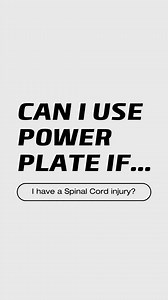 72 reactions | Power Plate can play a significant role for...