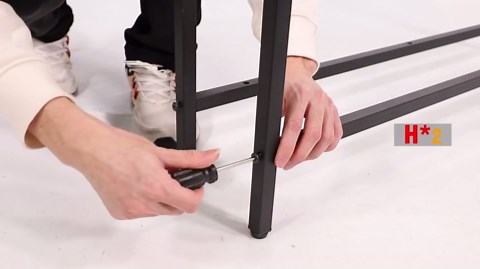 Meteorleg Modern Narrow Console Table MDF Sofa Side Table for Indoor Living Room Entryway