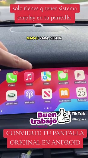 Convierte tu pantalla original a Android con AI BOX