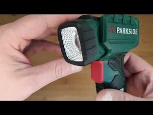 Parkside PLHLA 20-Li A1 Akku-LED-Handlampe, 3 W - X 20 V Team