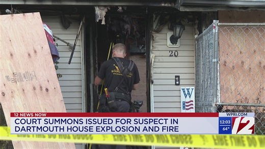 Court summons issued for suspect in Dartmouth house explosion and fire