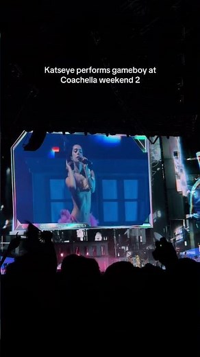 Katseye performs gameboy at Coachella weekend 2 #coachella #weekend2 #katseye