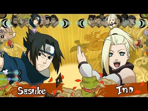 SASUKE VS INO ➤ NARUTO Ultimate Ninja STORM 1 Fight (2023) | Anime Game on PC & PS5