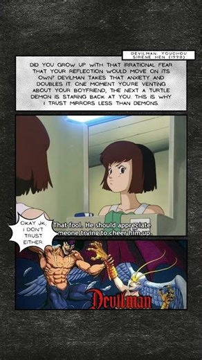 The Original Devilman (1990) Mirror Scene Was Pure Nightmare Fuel 💀