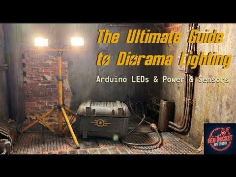⚡The Ultimate Guide to Interactive Diorama Lighting (Arduino, LEDs & Sensors)⚡