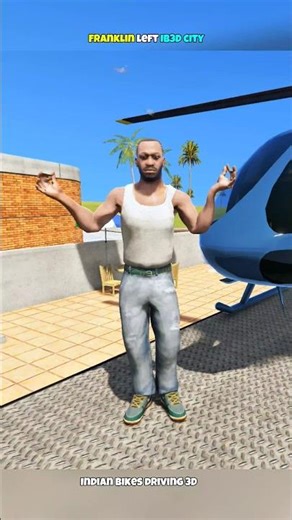 ll FRANKLIN LEFT IB3D CITY | INDIAN BIKES DRIVING 3D | #shorts #indianbikedriving3d