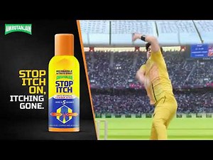 Amrutanjan Stop Itch – India’s First Anti-Fungal Powder Spray | Jock Itch