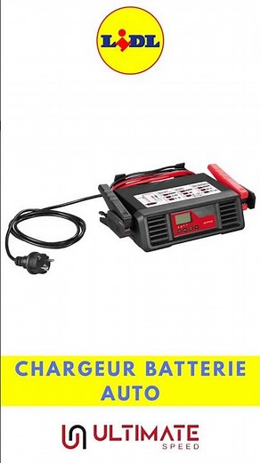 Chargeur Batterie Auto 17A Ultimate Speed #lidl #automobile