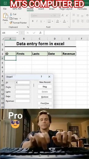 “Excel Shortcut for Fast Data Entry ⏱️ | Boost Your Speed!” #excel #datatypes #shorts #youtubeshorts