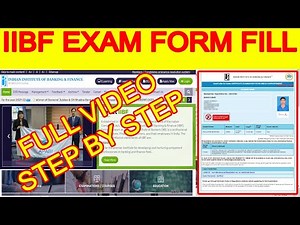 Iibf exam apply online 2023 | IIBF BC/BF Exam Registration and Certificate | iibf form kaise bhare