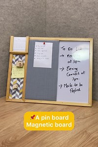Stay organized and productive with this multipurpose combination board! Our IVEI Pin White Metal Combination board is a must have tool - perfect for offices, classrooms, or homes. The combination board is a versatile product that combines a pin board, a whiteboard, and a magnetic board in one. Also, includes a mini calender! 🏢 Perfect for Offices/Homes 📌 Pin and Display Easily on Pin Board 📝 Write and Erase Quickly on White Board 🧲 Stick and Attach Conveniently on Magnet Board Shop Now | IVE