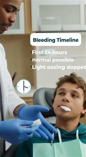 🦷 When Will Bleeding Stop After a Tooth Extraction?