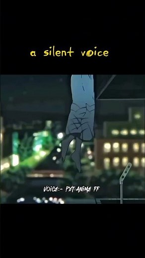 A Silent Voice in Hindi Dubbed | saddest scene of anime