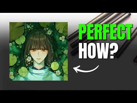 How Haku Senpai Art's Makes Art So CLEAN | FuryCanDraw
