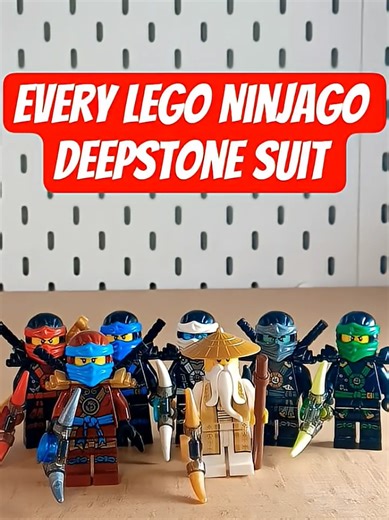 Every LEGO Ninjago Deepstone Suit (Season 5 Possession) #ninjago #lego #legoninjagoedit