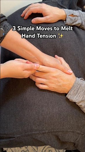 3 Simple Moves to Melt Hand Tension 🫠 #shorts