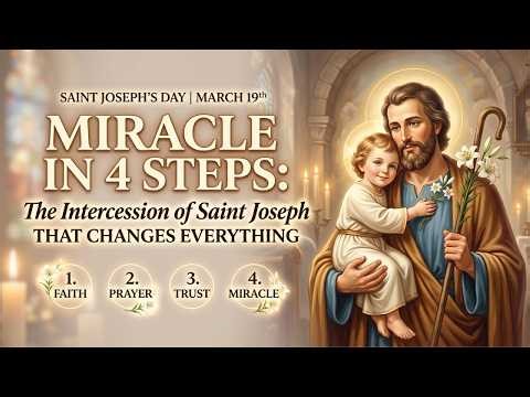 March 19: Saint Joseph’s 4-Step Miracle That Can Change Everything